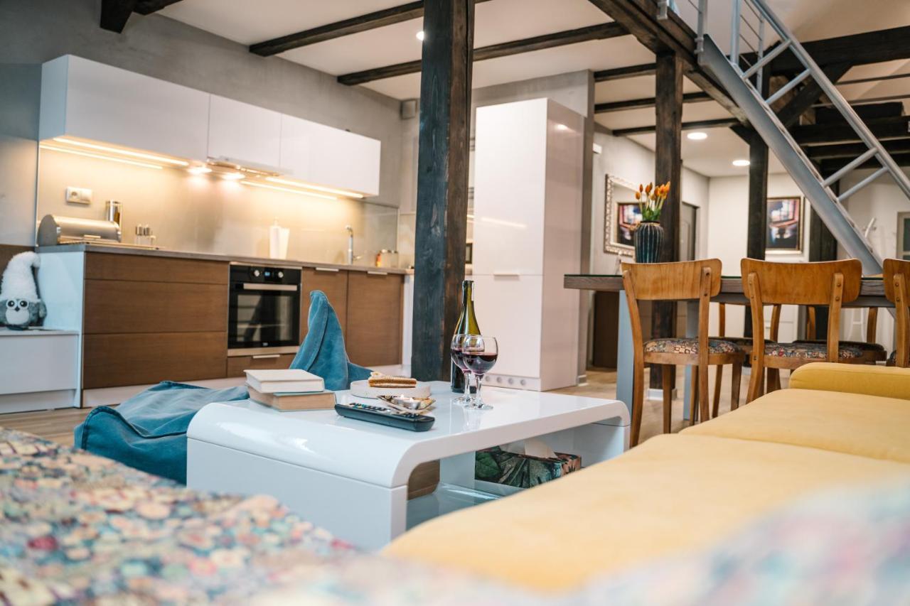 Apartman V Sovom Hniezde Banska Stiavnica Bagian luar foto